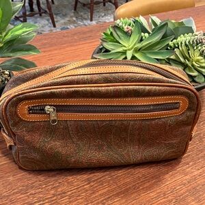 Etro Vintage Cosmetic Clutch Small Accessories Bag